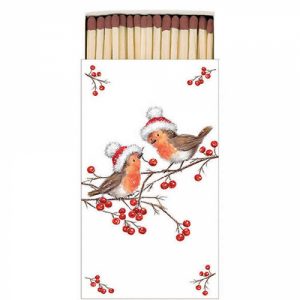 Allumettes Noël Rouge gorge