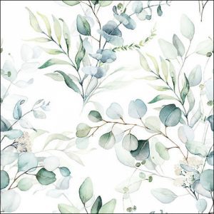 Serviettes en papier Eucalyptus