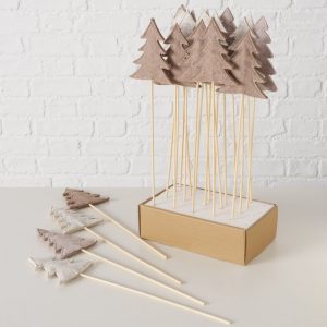 Piques décoratifs sapins