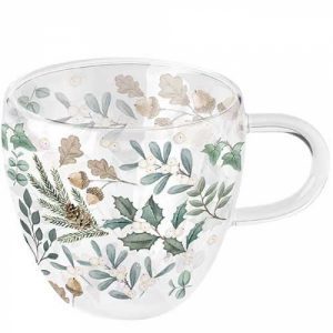 Verre à double paroi 0,2 L Leaves