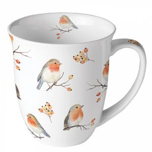 Mug 0.4L Robin Family