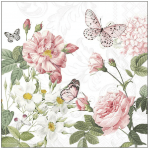 Serviettes en papier 33x33cm Amelia