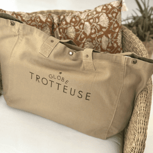 Grand Cabas - Sable - Globe Trotteuse